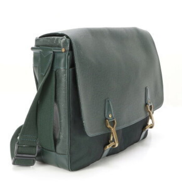 Louis Vuitton Taiga Del Sue Leather Business Bag Crossbody Messenger - Picture 3 of 12